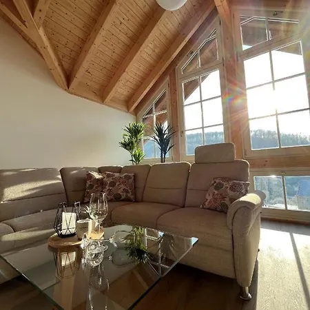 Blick Thyratal Obergeschoss * Stolberg (Harz)