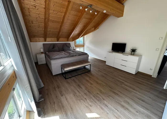 Blick Thyratal Obergeschoss Appartement *